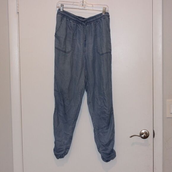 Anthropologie Thread+Supply High waisted Joggers pants women Medium - Picture 1 of 9